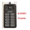 Universal 10 Port USB Hub 2.0 High Speed Hub Charger - Mega Cart