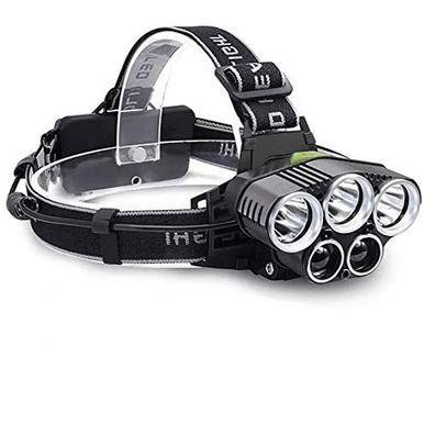 USB Rechargeable Waterproof LED Headlamp for Outdoor Adventures - Mega Cart