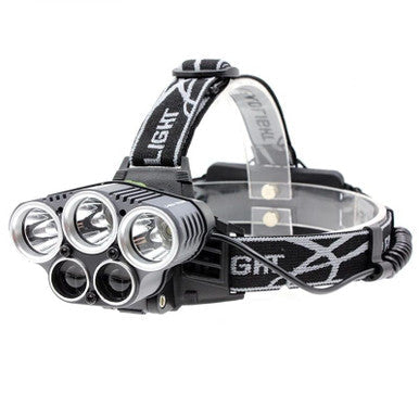 USB Rechargeable Waterproof LED Headlamp for Outdoor Adventures - Mega Cart