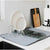 Utensil Drying Rack with Microfiber Cloth - Mega Cart