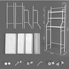 Versatile 3-Tier Storage Rack for Laundry, Kitchen, Bathroom - Mega Cart