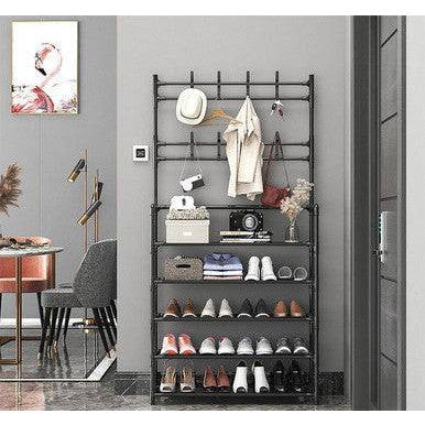 Versatile 5-Shelf Storage Rack for Home and Office Organisation - Mega Cart