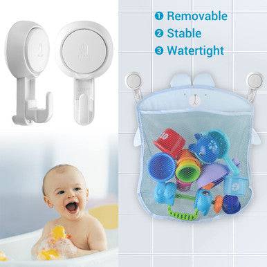 Versatile Suction Cup Hooks - Easy Install, Strong & Durable - Mega Cart