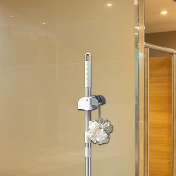 Wall-Mounted Mop Rack - Mega Cart