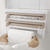 Wall-Mounted Paper Towel and Aluminium Foil Dispenser - Mega Cart