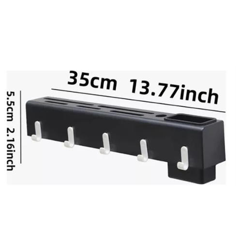 Wall-Mounted Utensils Storage Rack - Mega Cart