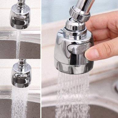 Water-Saving 360° Rotatable Anti-Splash Faucet Nozzle Adapter - Mega Cart