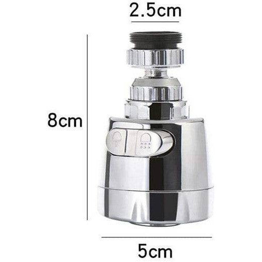 Water-Saving 360° Rotatable Anti-Splash Faucet Nozzle Adapter - Mega Cart