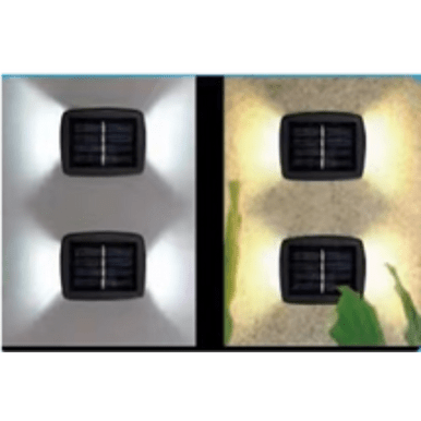 Weatherproof Outdoor Solar Wall Light for Garden & Driveway - Mega Cart