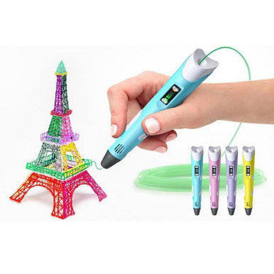 Wireless 3D Graffiti Printing Pen Set - Safe & Rechargeable - Mega Cart