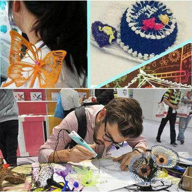Wireless 3D Graffiti Printing Pen Set - Safe & Rechargeable - Mega Cart