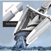 X-Type Microfibre Floor Mop with Extendable Handle and 360° Swivel - Mega Cart