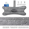 X-Type Microfibre Floor Mop with Extendable Handle and 360° Swivel - Mega Cart